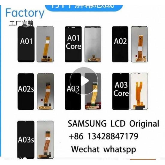 For Samsung A03 CORE,A02,A12,F12,M02,A02,MO2S ,03,A03S,A04E,A13 5G ,A04S ,A01 PLUS phone screen
