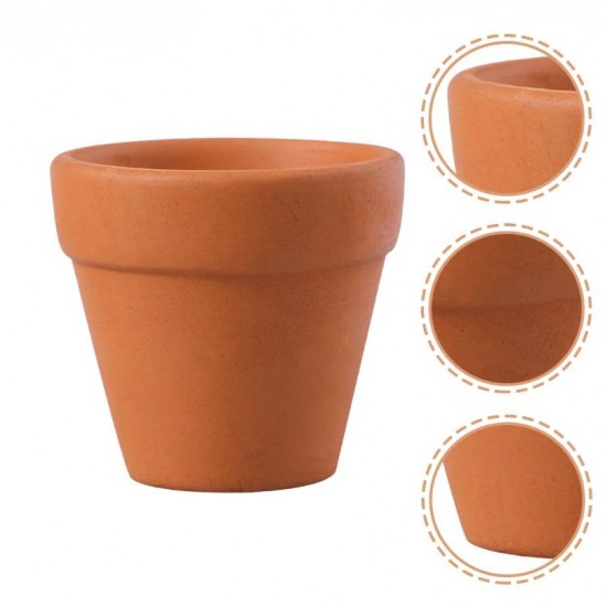 Ceramic Flower Pot Terracotta Pot Clay Pottery Planter Red Pottery Pot Flower Pot Office Desktop Flower Pot