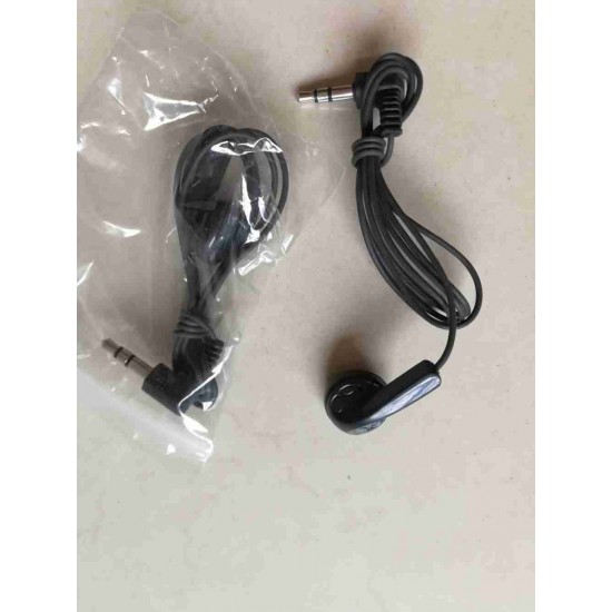 3.5mm Disposable Wired Mono Earphone Earphone for Tour Guide Single Side or double side Mono Earphone Earbuds