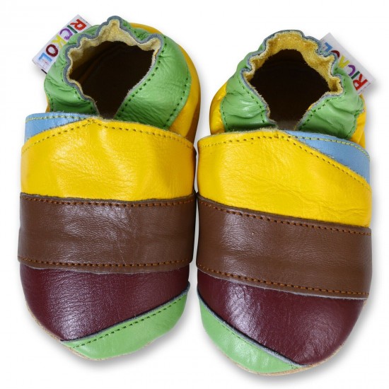 Soft Leather Baby Toddler Girls Boys Shoes Slippers Walkers Pram 0-24 months