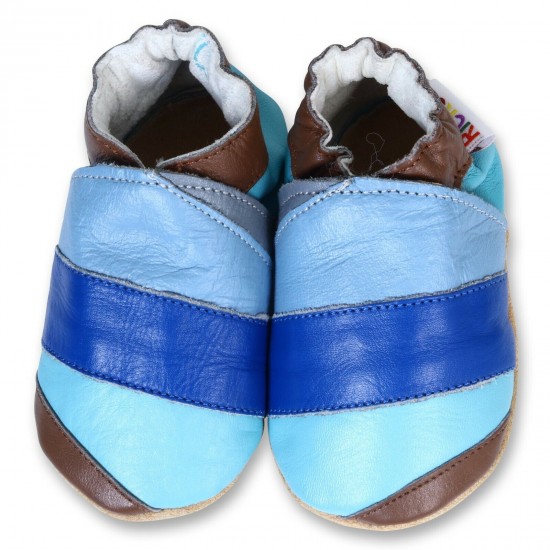Soft Leather Baby Toddler Girls Boys Shoes Slippers Walkers Pram 0-24 months
