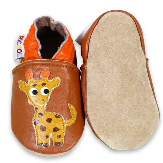 Soft Leather Baby Toddler Girls Boys Shoes Slippers Walkers Pram 0-24 months