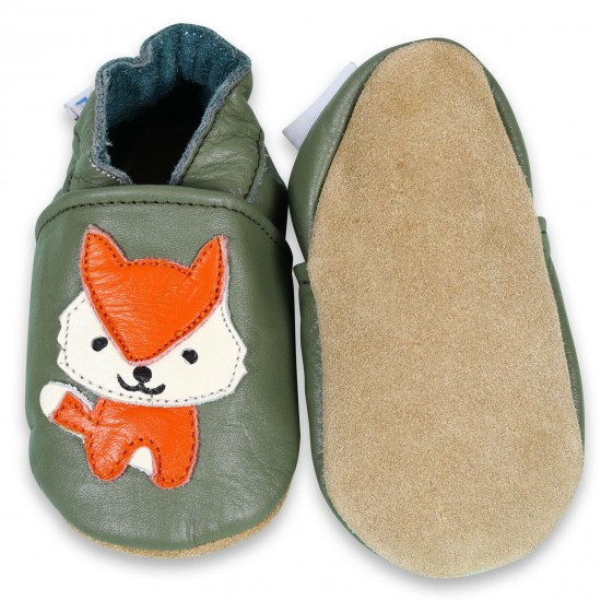 Soft Leather Baby Toddler Girls Boys Shoes Slippers Walkers Pram 0-24 months