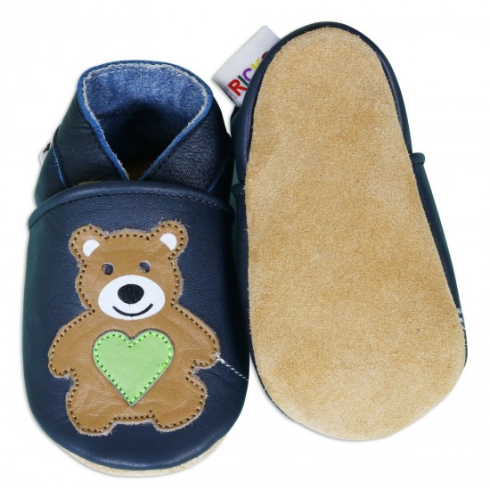 Soft Leather Baby Toddler Girls Boys Shoes Slippers Walkers Pram 0-24 months