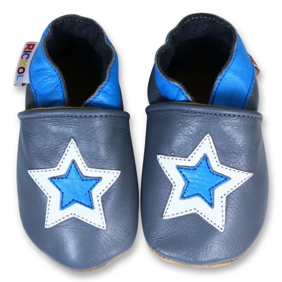 Soft Leather Baby Toddler Girls Boys Shoes Slippers Walkers Pram 0-24 months