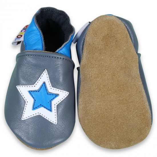 Soft Leather Baby Toddler Girls Boys Shoes Slippers Walkers Pram 0-24 months