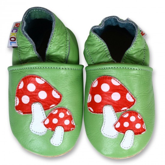 Soft Leather Baby Toddler Girls Boys Shoes Slippers Walkers Pram 0-24 months