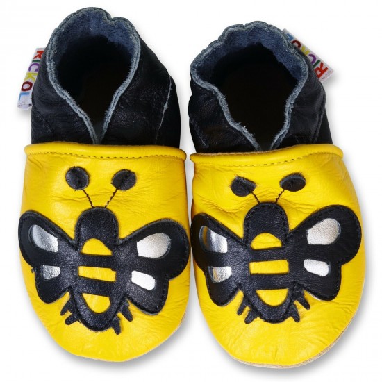 Soft Leather Baby Toddler Girls Boys Shoes Slippers Walkers Pram 0-24 months