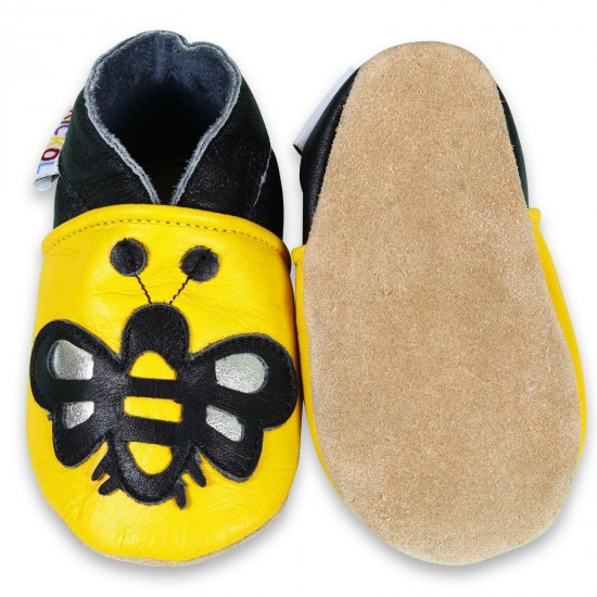 Soft Leather Baby Toddler Girls Boys Shoes Slippers Walkers Pram 0-24 months
