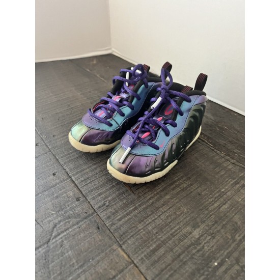 Nike Little Posite One 2018 Iridescent Purple Size 7C