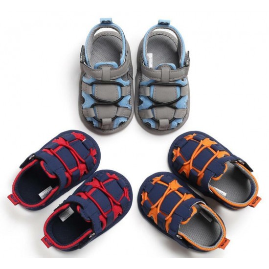 Newborn Baby Boy Crib Shoes Child First Shoes Infant Summer Sandals Size 1 2 3