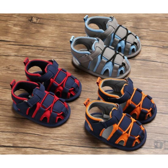 Newborn Baby Boy Crib Shoes Child First Shoes Infant Summer Sandals Size 1 2 3