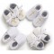 Newborn Baby Boy Girl Crib Shoes Infant Christening Shoes Soft Sole Trainers 