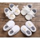 Newborn Baby Boy Girl Crib Shoes Infant Christening Shoes Soft Sole Trainers 