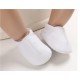 Newborn Baby Boy Girl Crib Shoes Infant Christening Shoes Soft Sole Trainers 