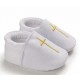 Newborn Baby Boy Girl Crib Shoes Infant Christening Shoes Soft Sole Trainers 
