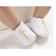 Newborn Baby Boy Girl Crib Shoes Infant Christening Shoes Soft Sole Trainers 