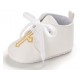 Newborn Baby Boy Girl Crib Shoes Infant Christening Shoes Soft Sole Trainers 