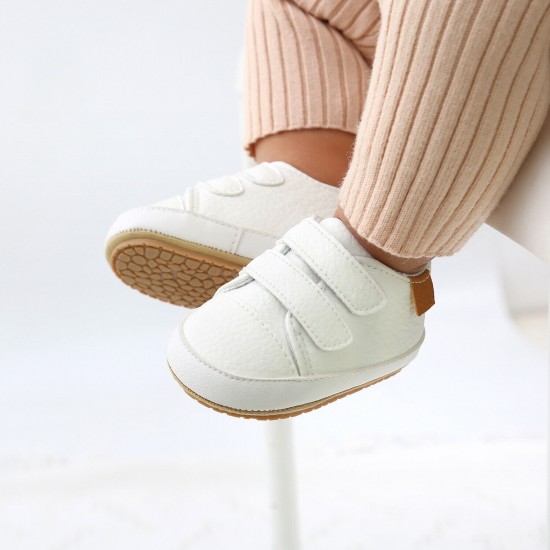 Baby Boy Girl Crib Shoes Infant Rubber Sneakers Toddler Sports PreWalker Trainer