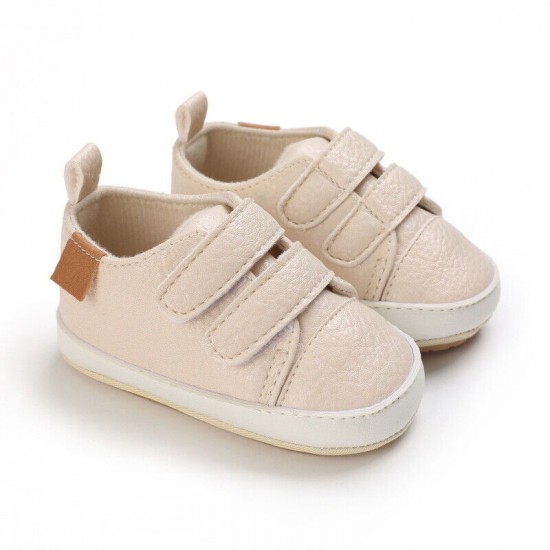 Baby Boy Girl Crib Shoes Infant Rubber Sneakers Toddler Sports PreWalker Trainer