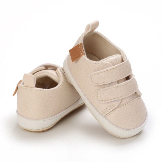 Baby Boy Girl Crib Shoes Infant Rubber Sneakers Toddler Sports PreWalker Trainer