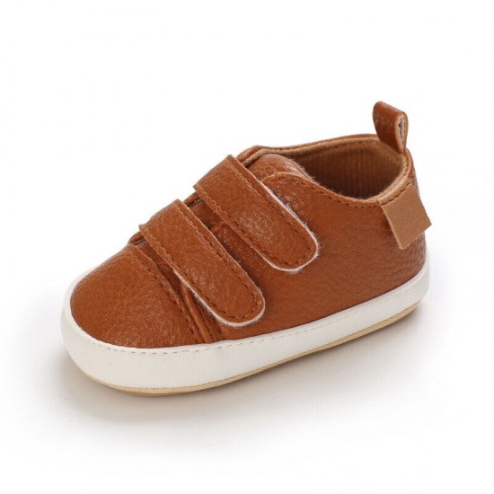 Baby Boy Girl Crib Shoes Infant Rubber Sneakers Toddler Sports PreWalker Trainer