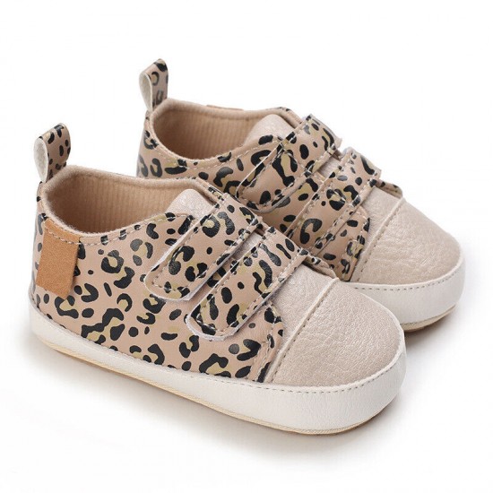 Baby Boy Girl Crib Shoes Infant Rubber Sneakers Toddler Sports PreWalker Trainer