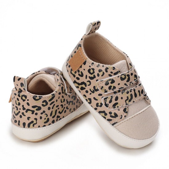 Baby Boy Girl Crib Shoes Infant Rubber Sneakers Toddler Sports PreWalker Trainer