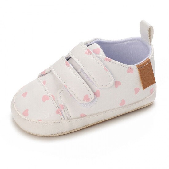 Baby Boy Girl Crib Shoes Infant Rubber Sneakers Toddler Sports PreWalker Trainer