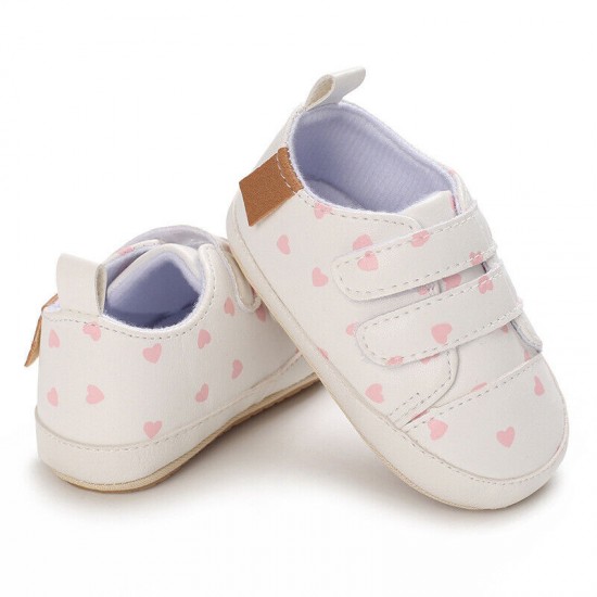 Baby Boy Girl Crib Shoes Infant Rubber Sneakers Toddler Sports PreWalker Trainer