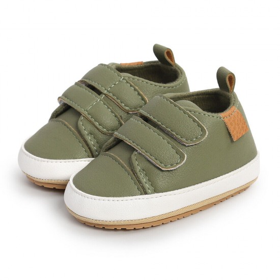 Baby Boy Girl Crib Shoes Infant Rubber Sneakers Toddler Sports PreWalker Trainer