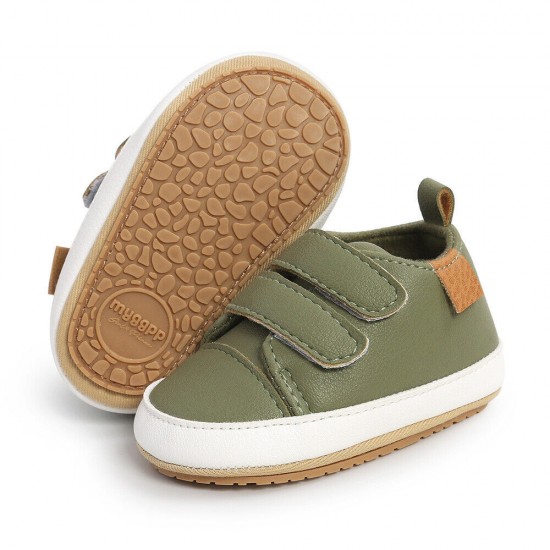 Baby Boy Girl Crib Shoes Infant Rubber Sneakers Toddler Sports PreWalker Trainer