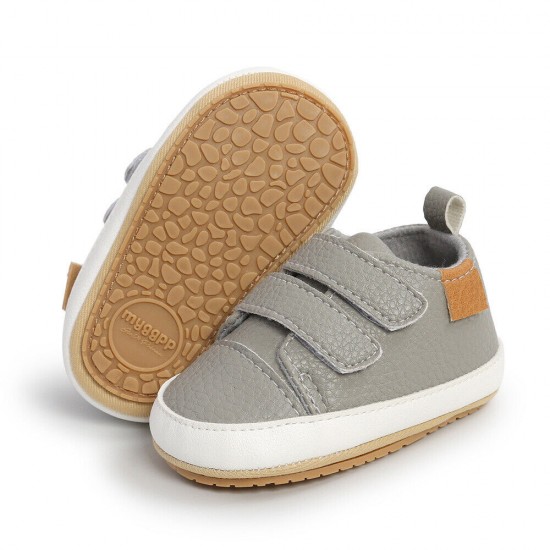 Baby Boy Girl Crib Shoes Infant Rubber Sneakers Toddler Sports PreWalker Trainer