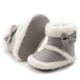 Baby Boy Girl Crib Shoes High Top Infant Toddler Warm Snow Boots Newborn to 18M