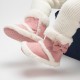 Baby Boy Girl Crib Shoes High Top Infant Toddler Warm Snow Boots Newborn to 18M