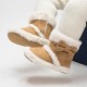 Baby Boy Girl Crib Shoes High Top Infant Toddler Warm Snow Boots Newborn to 18M