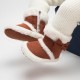 Baby Boy Girl Crib Shoes High Top Infant Toddler Warm Snow Boots Newborn to 18M