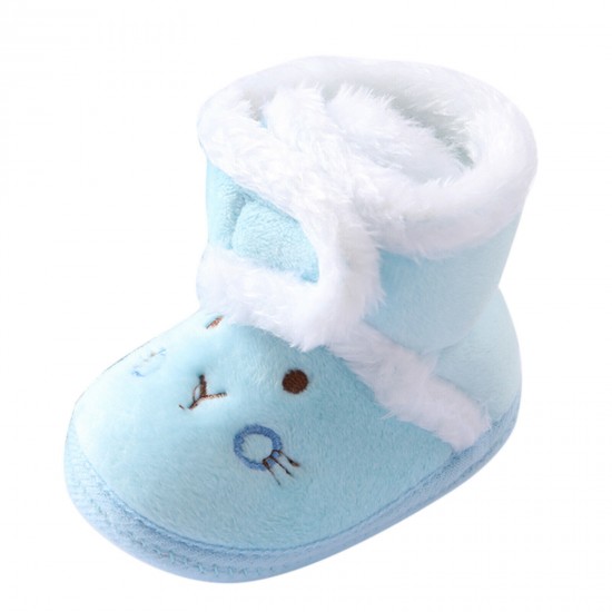 Newborn Baby Girl Boys Soft Shoes Infant Boots Toddler Winter Snow Booties