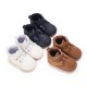 Newborn Baby Boy Crib Shoes Infant Child High Top Boots PreWalker Trainers 0-18M