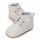 Newborn Baby Boy Crib Shoes Infant Child High Top Boots PreWalker Trainers 0-18M