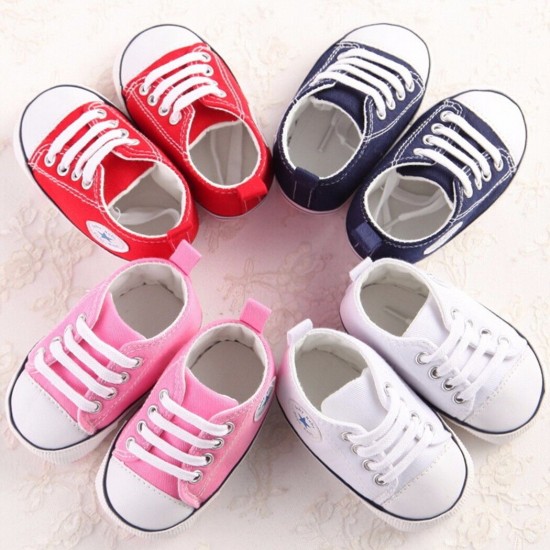 Infant Toddler Baby Boy Girl Soft Sole Crib Shoes Summer Sneakers 0-18 Months