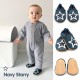 Dotty Fish Soft Sole Leather Baby Shoes Toddler Infant Girls/Boys 0-6mth- 4-5yrs