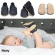 Dotty Fish Soft Sole Leather Baby Shoes Toddler Infant Girls/Boys 0-6mth- 4-5yrs