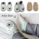 Dotty Fish Soft Sole Leather Baby Shoes Toddler Infant Girls/Boys 0-6mth- 4-5yrs