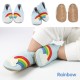 Dotty Fish Soft Sole Leather Baby Shoes Toddler Infant Girls/Boys 0-6mth- 4-5yrs