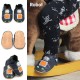 Dotty Fish Soft Sole Leather Baby Shoes Toddler Infant Girls/Boys 0-6mth- 4-5yrs