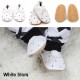 Dotty Fish Soft Sole Leather Baby Shoes Toddler Infant Girls/Boys 0-6mth- 4-5yrs