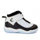 Shaq Baby Toddler Boys' Black or White Athletic Strap Hi-Top Sneaker Shoes: 2-12