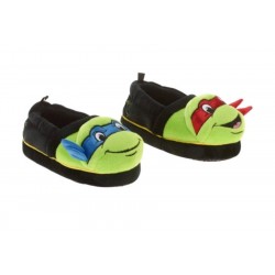 TMNT Nickelodeon Toddler Boys' 3D Slip-on Slippers: S(5-6) - L(9-10)