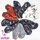 OUTLET Dotty Fish Soft Leather Pram Shoe Boys Slipper Non-slip Pre-walkers New